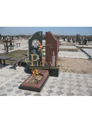 Памятник комбинированный 02 — ritualum.ru